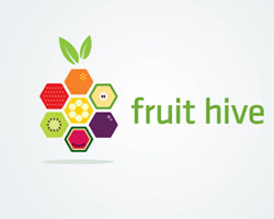 20 thiết kế logo đầy màu sắc trái cây