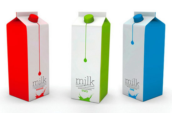 Những thiết kế bao bì sữa cực bắt mắt