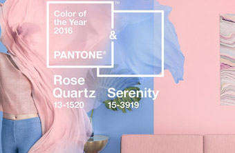 Tông màu của năm 2016: Rose quartz và Serenity