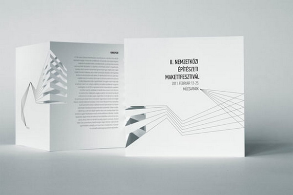 Ý tưởng thiết kế Brochure từ nghệ thuật cắt giấy