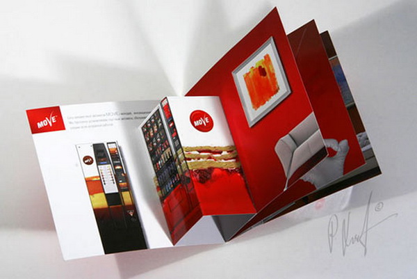 Ý tưởng thiết kế Brochure từ nghệ thuật cắt giấy