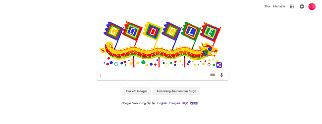 Biểu tượng Giỗ Tổ Hùng Vương xuất hiện trên Google