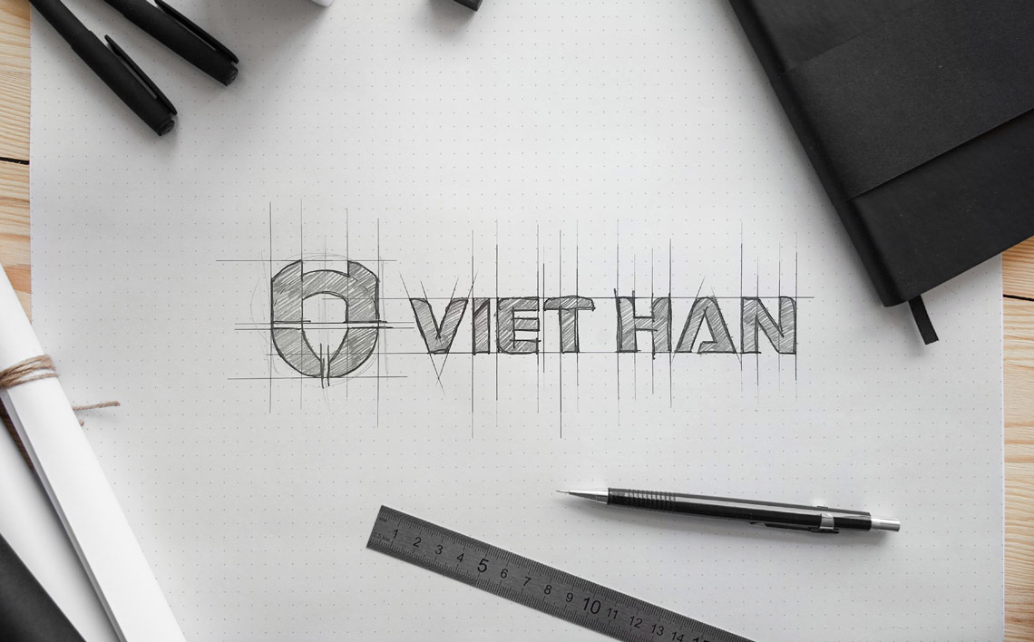 Thiết kế thương hiệu Việt Hàn