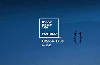 Tìm hiểu về màu xu hướng trong thiết kế đồ họa 2020 - Classic Blue