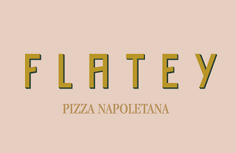 Cảm hứng từ thiết kế bộ nhận diện thương hiệu Pizza Flatey