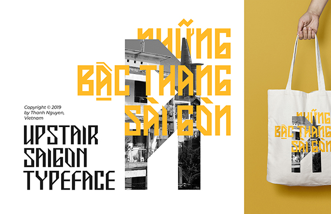 Giới thiệu Upstair Saigon Typeface mới mẻ và nhiều cảm hứng