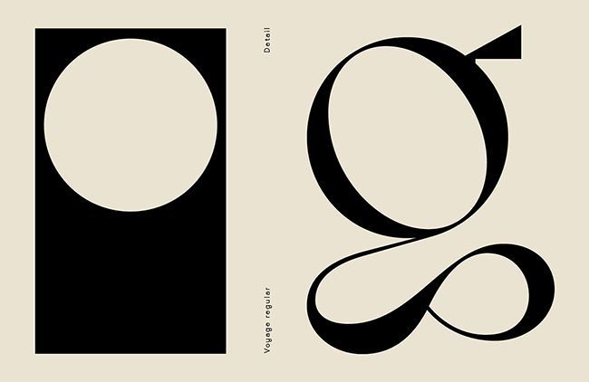 Gợi ý Typeface Voyage cho những thiết kế đồ họa mùa hè
