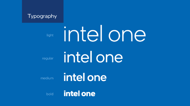 Mẫu thiết kế logo mới của Intel