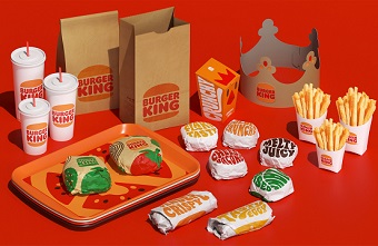 Burger King thiết kế hệ thống nhận diện thương hiệu “mới toanh”