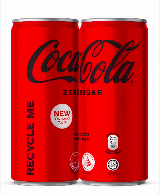 Khi thông điệp tái chế rõ ràng trong thiết kế bao bì vỏ lon Coca-Cola