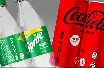 Khi thông điệp tái chế rõ ràng trong thiết kế bao bì vỏ lon Coca-Cola