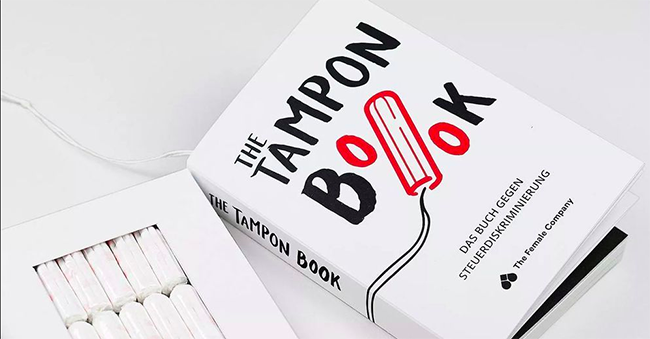 The Tampon Book – Khi thiết kế bao bì sản phẩm “ngụy trang” thành sách